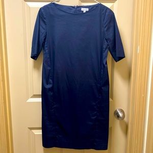 Steven Alan ladies midnight blue shift dress size P